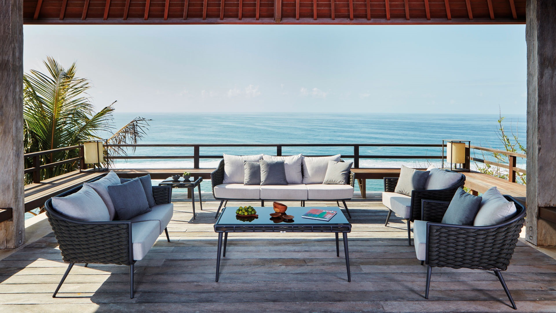 NIZZA SOFA COLLECTION WITH COFFEE TABLE